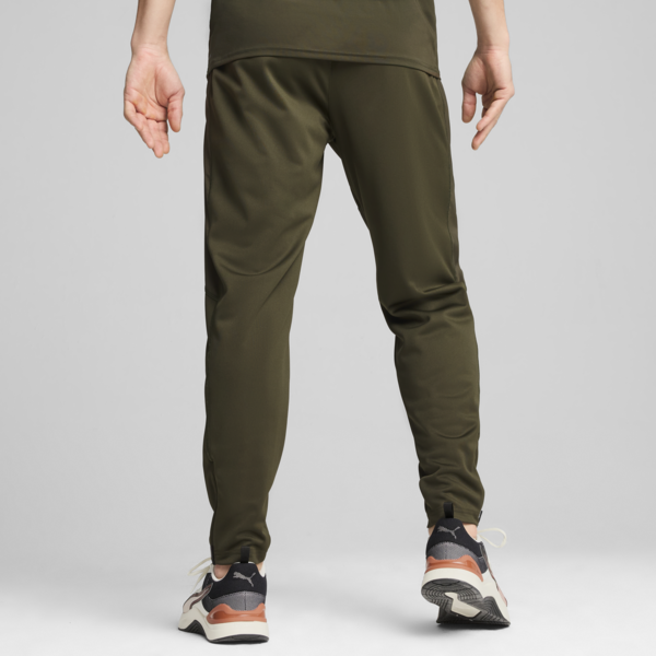 Pantalones angostos Panelled para hombre, Dark Olive, large-ARG