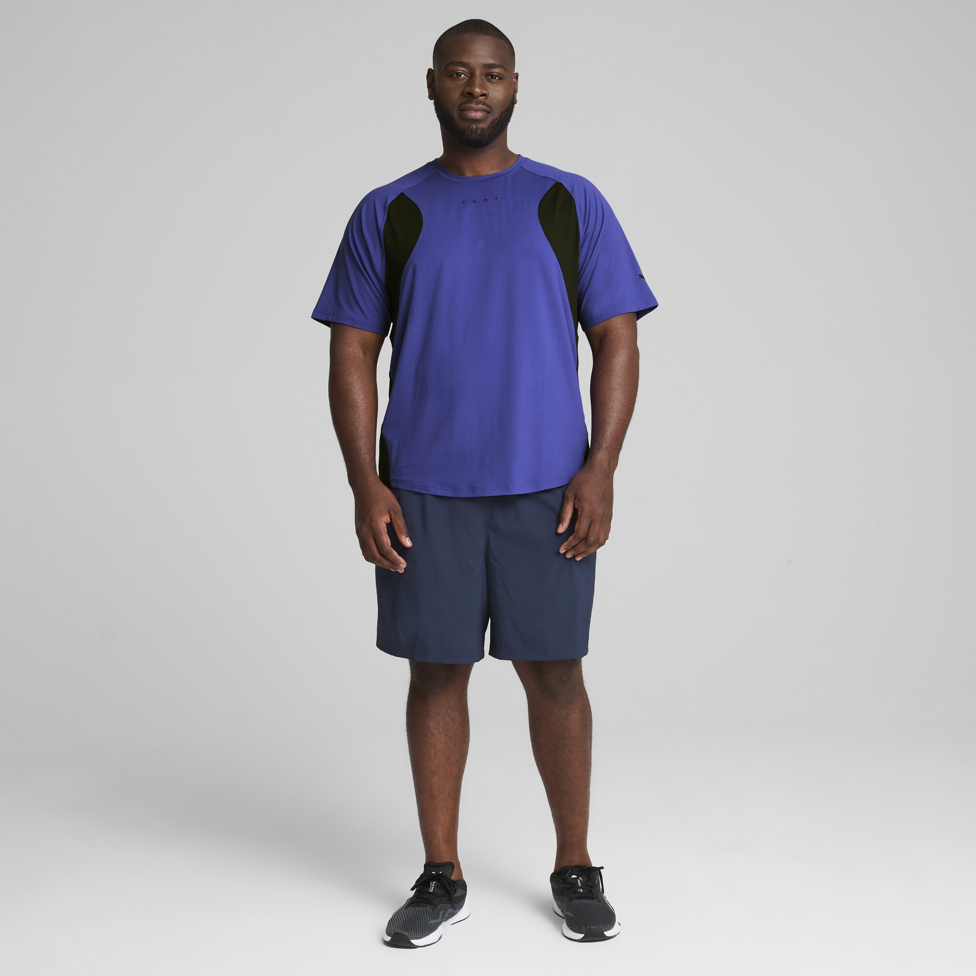 PUMA CLOUDSPUN SOFT BREATHABLE TEE Heren Sportshirt - Lapis Lazuli - Maat XXL