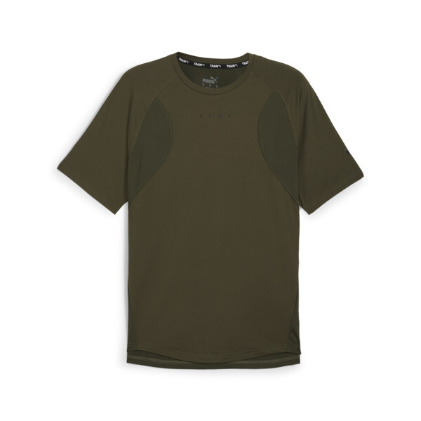 Remera respirable CLOUDSPUN Soft para hombre, Dark Olive, large-ARG