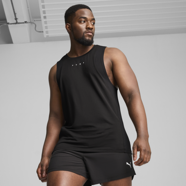 Musculosa PUMA FIT CLOUDSPUN para hombre, PUMA Black, large-ARG