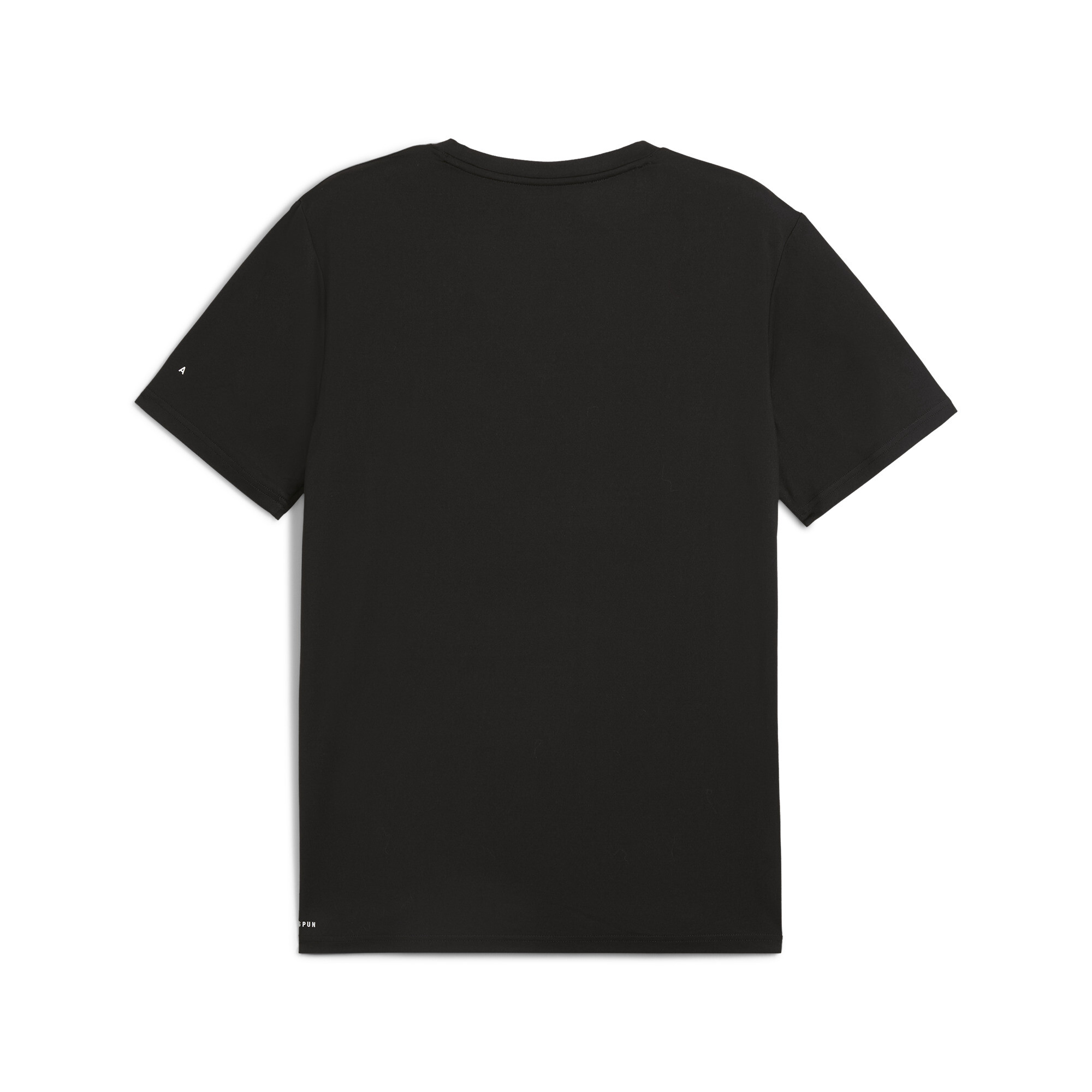 Puma m cloudspun soft tee in de kleur zwart.