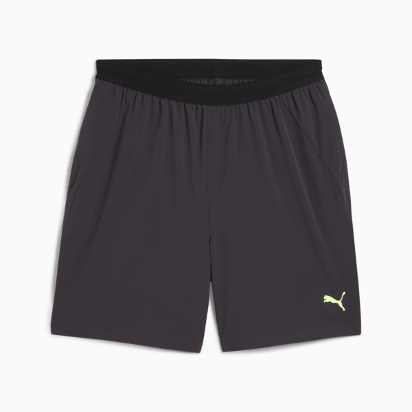 Shorts ENERGY 7-Stretch para hombre, Flat Dark Gray-Fizzy Apple, large-ARG