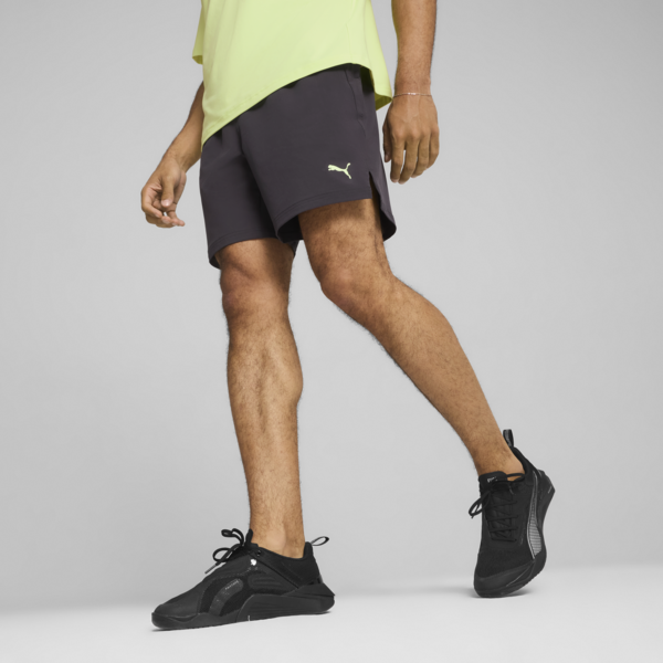 Shorts ENERGY 7-Stretch para hombre, Flat Dark Gray-Fizzy Apple, large-ARG