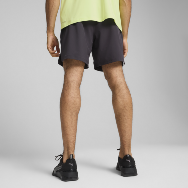 Shorts ENERGY 7-Stretch para hombre, Flat Dark Gray-Fizzy Apple, large-ARG