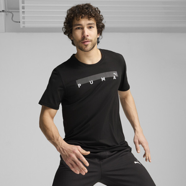 Puma Fit Cloudspun Men's T-shirt In Black