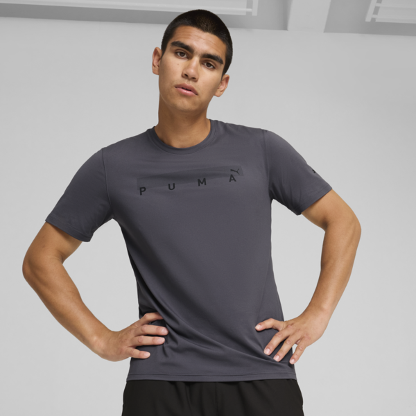 PUMA FIT CLOUDSPUN Tee Men, Galactic Gray, large-ZAF