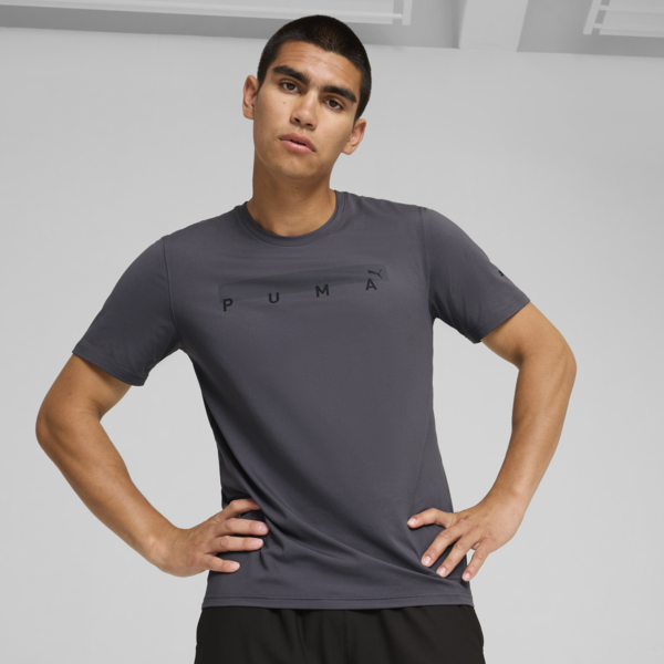 PUMA FIT CLOUDSPUN Tee Men, Galactic Gray, swatch-ZAF