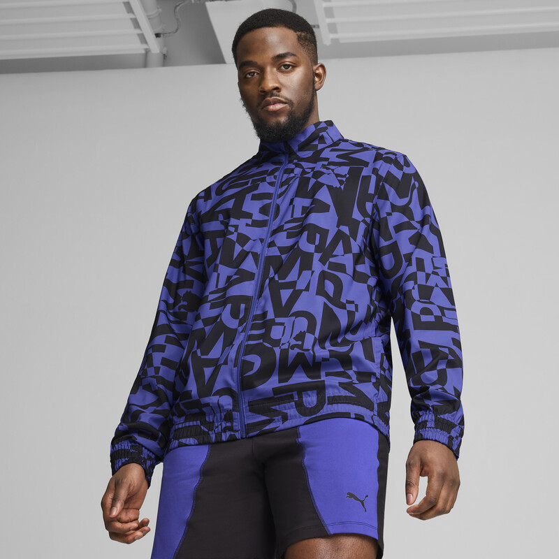 

Men's PUMA FIT All-Over Print Training Jacket