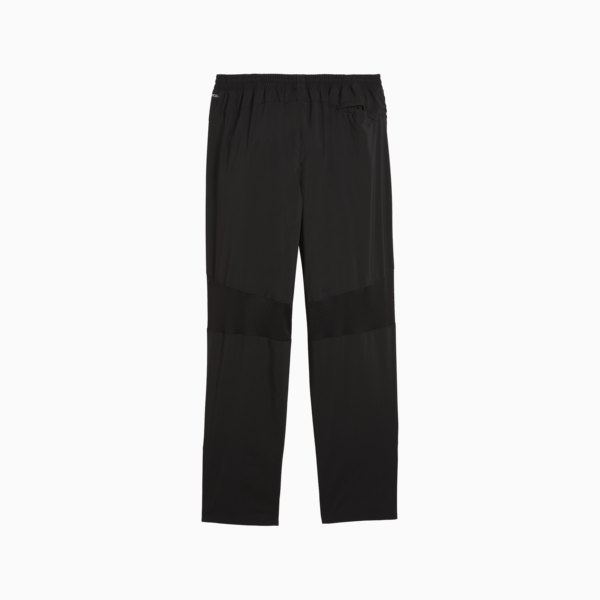 Pantalones con tejido de malla para hombre, PUMA Black, large-ARG