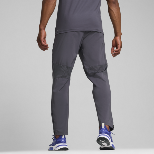 Pantalones con tejido de malla para hombre, Galactic Gray, large-ARG