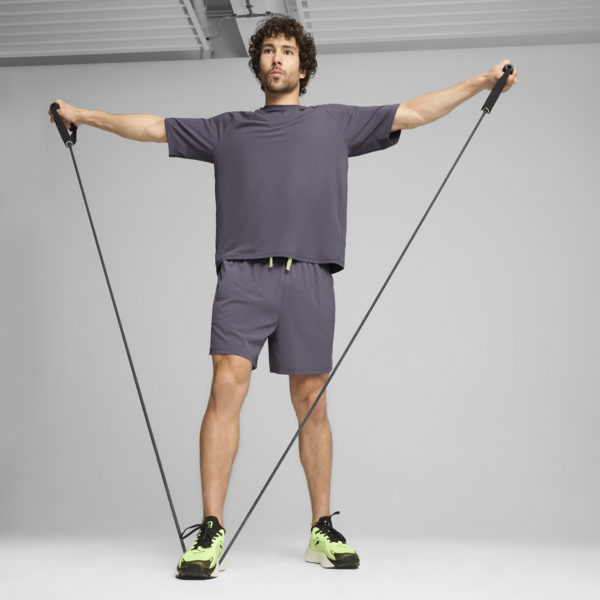Shorts PUMA FIT 12cm para hombre, Galactic Gray, large-ARG
