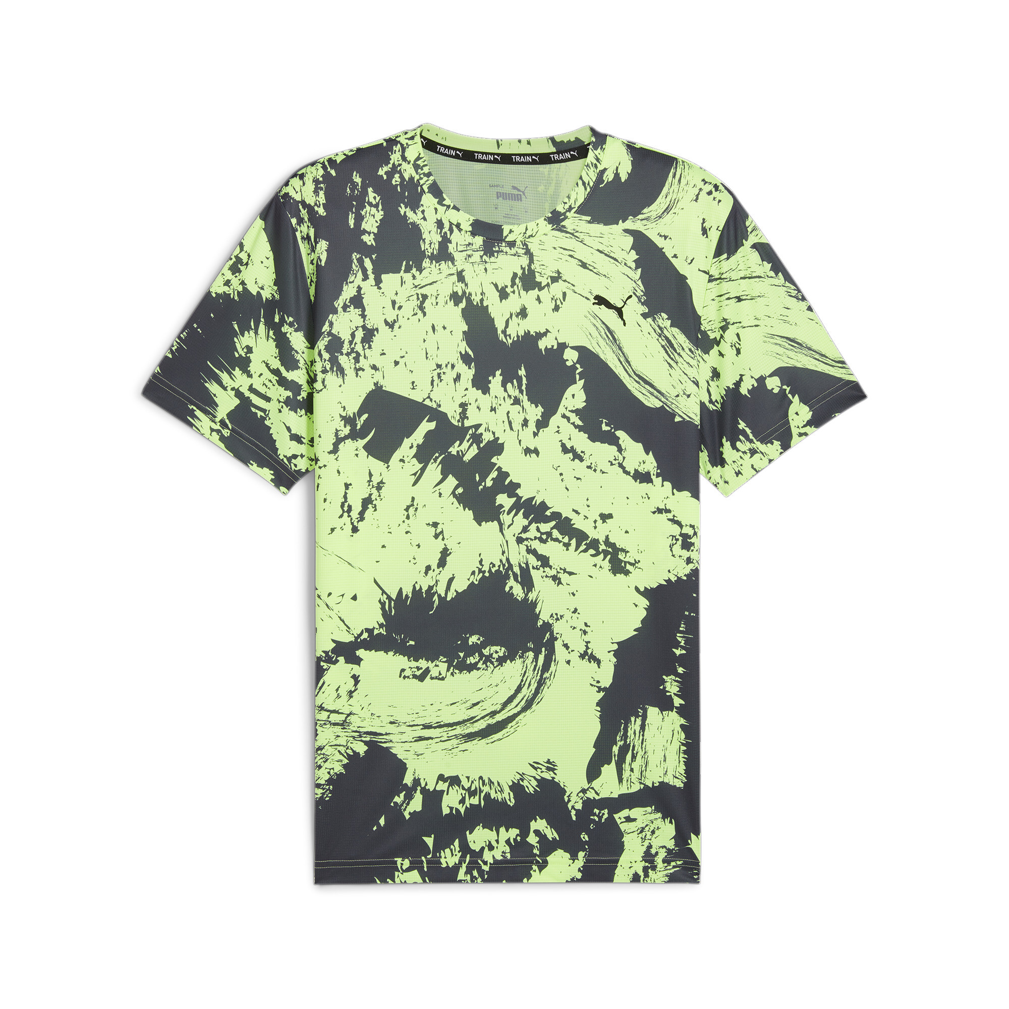 Puma Train All Day Graphic T-Shirt Herren | Fizzy Apple | Größe: M