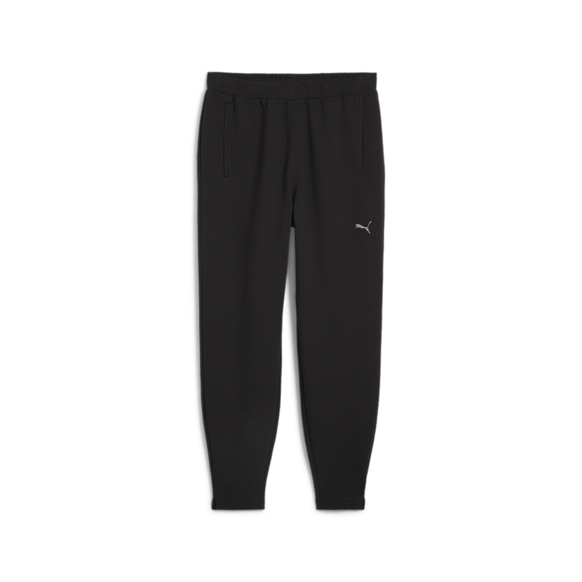 Men's Puma STUDIO Texture Pants, Black, Size XS, Sport