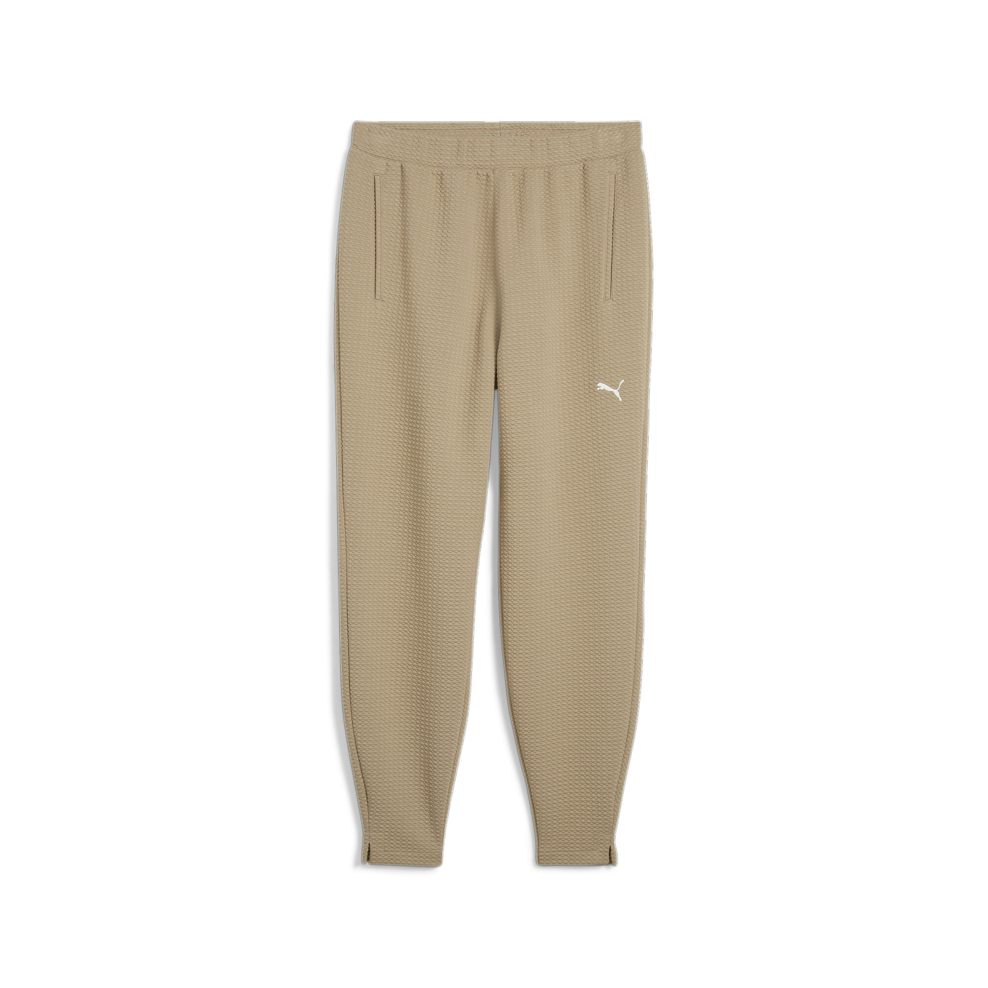 Men's Puma STUDIO Texture Pants, Beige, Size XXL, Sport