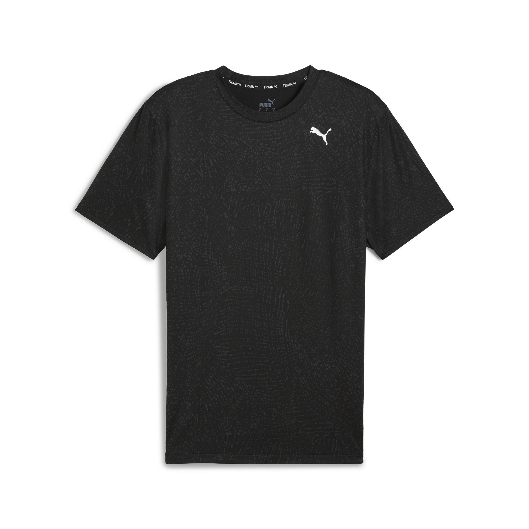 Puma STUDIO CLOUDSPUN T-Shirt mit Print Herren | Black | Größe: S