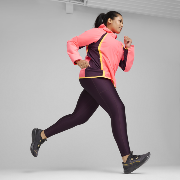 Campera impermeable PUMA RUN para mujer, Sunset Glow, large-ARG