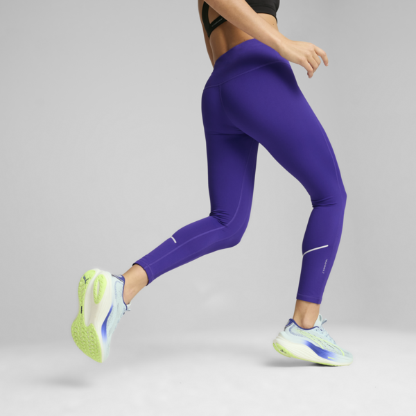 PUMA RUN Microfleece Tights Women, Lapis Lazuli, large-MEX