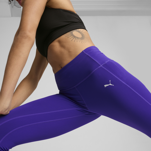 PUMA RUN Microfleece Tights Women, Lapis Lazuli, large-MEX