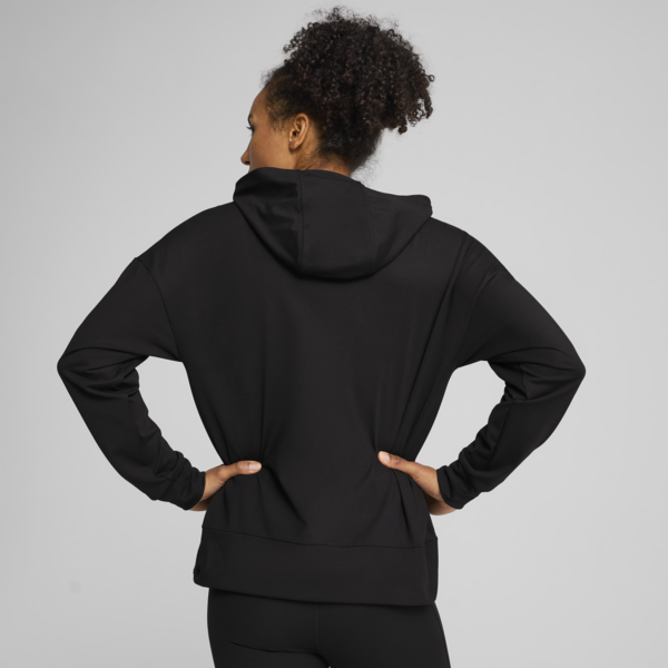 Buzo con capucha CLOUDPSUN para mujer, PUMA Black-PUMA White, large-ARG
