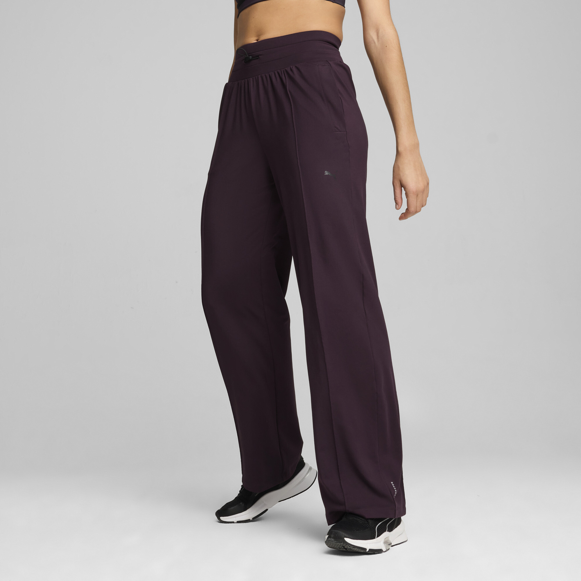 Women's Puma CLOUDSPUN High-Waist Pants, Purple, Size L, Fitness