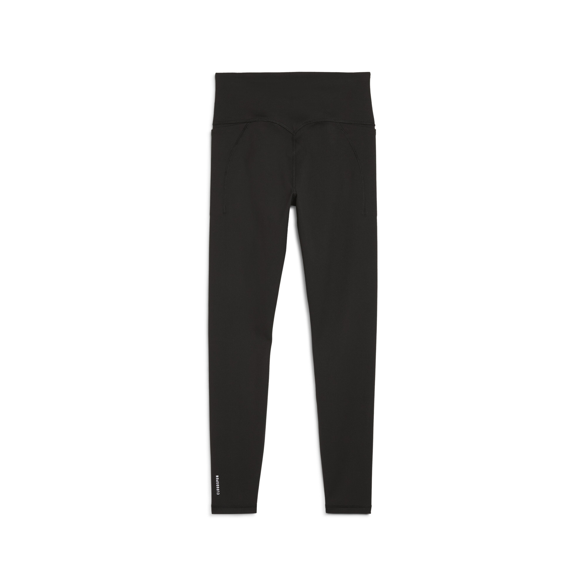 PUMA CLOUDSPUN zachte legging met hoge taille voor Dames, Wit/Zwart