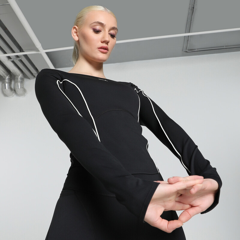 

Women's PUMA CLOUDSPUN Slim Fit Long Sleeve Training Top