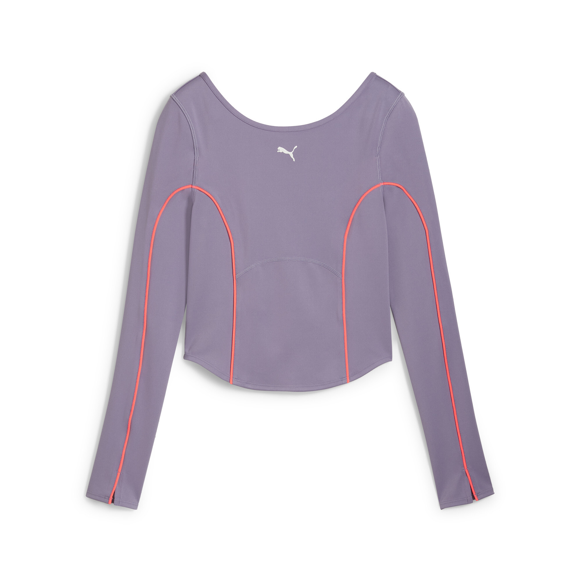 Women's Puma CLOUDSPUN Long Sleeve Top, Purple, Size L, Clothing