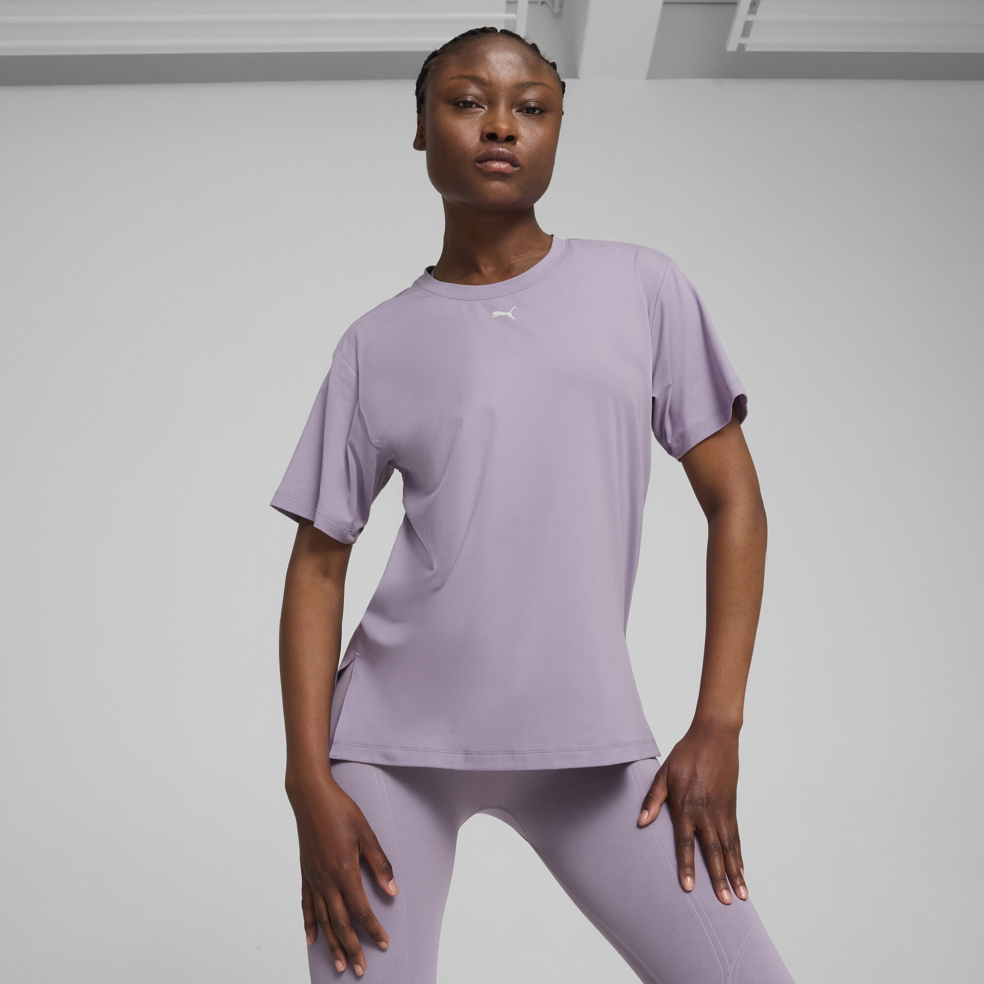 Puma CLOUDSPUN T-Shirt Damen | Pale Plum | Größe: XS