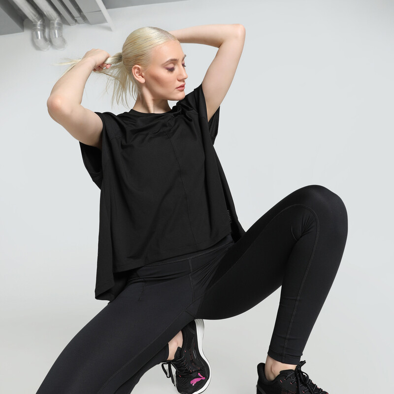 

Women's PUMA CLOUDSPUN Mix Relaxed Fit Training Tee