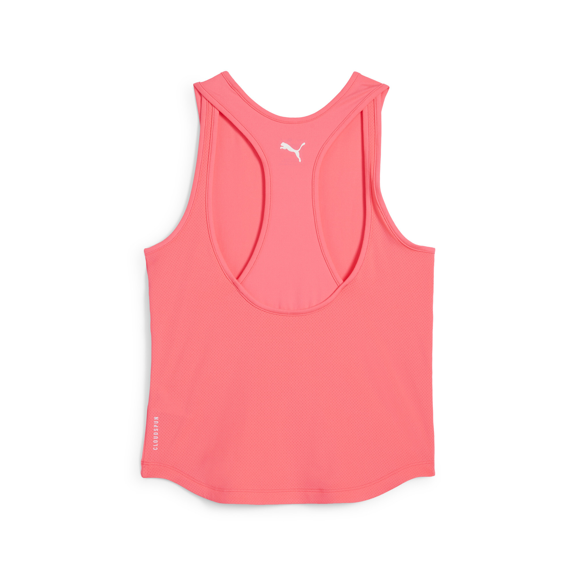 Women's PUMA CLOUDSPUN Mix Tank Women In Pink, Size Large, Polyester