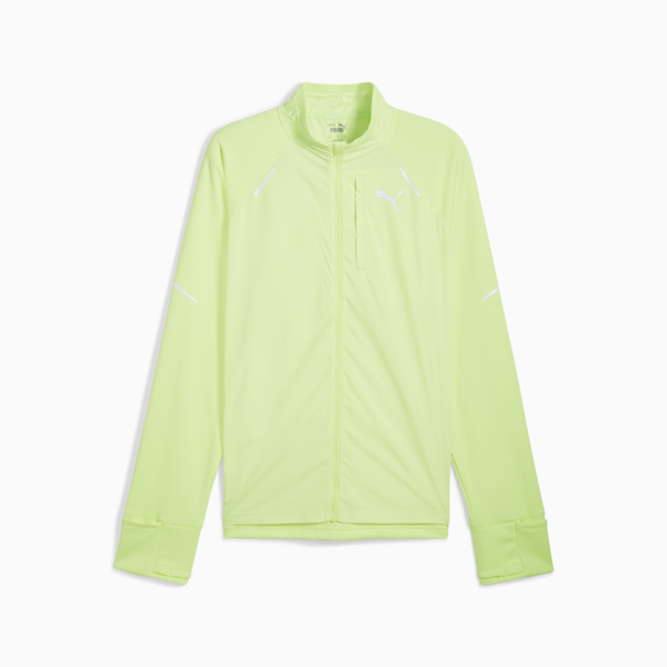 Chamarra PUMA RUN Grid para hombre, Fizzy Apple, large-MEX