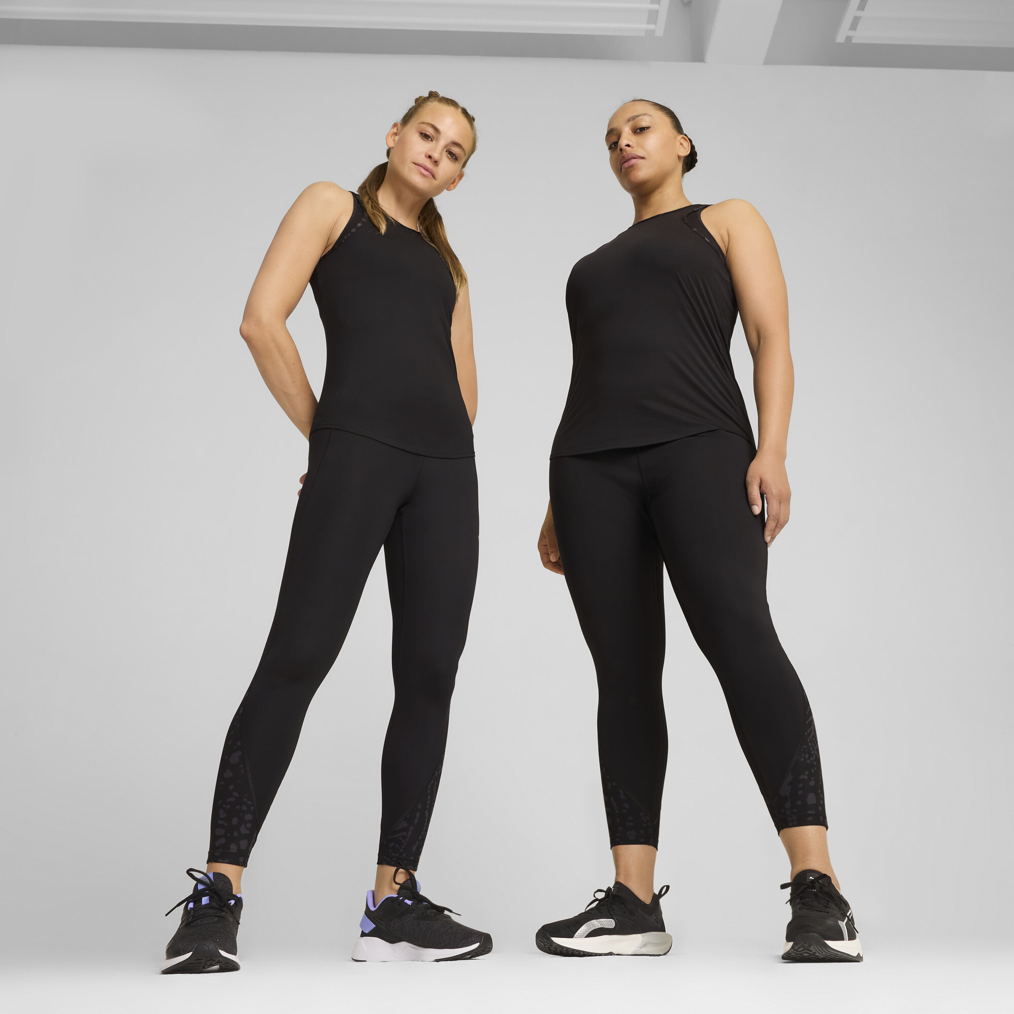 Puma HYPERNATURAL Hochgeschnittene 7/8-Leggings Damen | Black | Größe: S