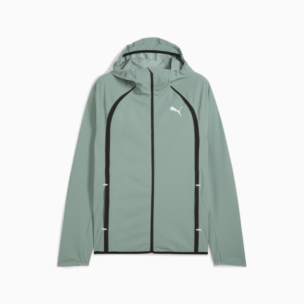 Chamarra impermeable Hombre PUMA RUN, Green Moon, large-MEX