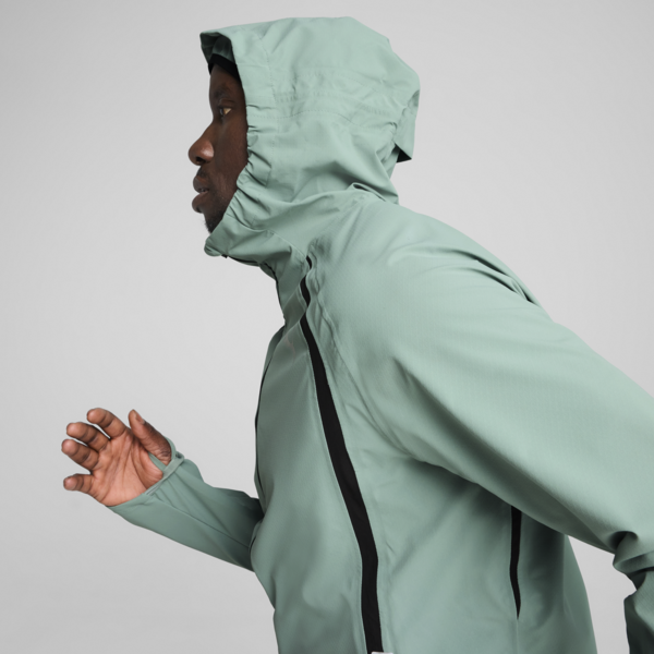 Chamarra impermeable Hombre PUMA RUN, Green Moon, large-MEX