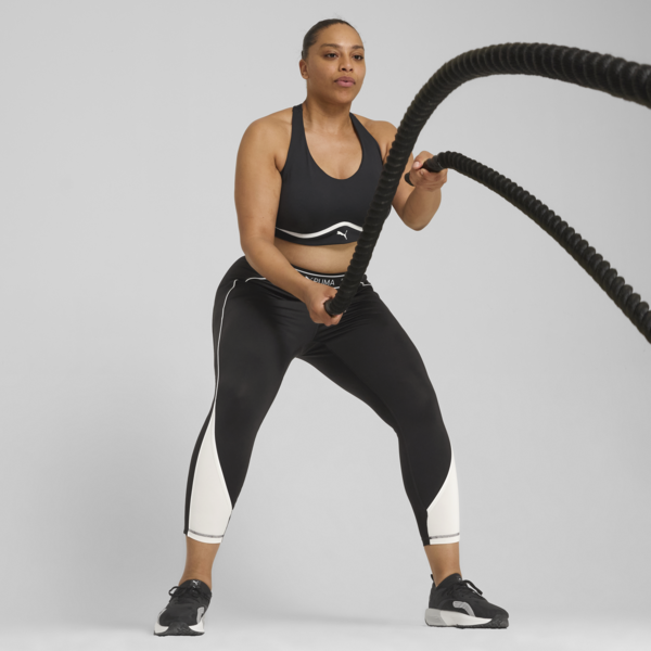 Sports bra de entrenamiento 4KEEPS CLOUDSPUN, PUMA Black, large-MEX