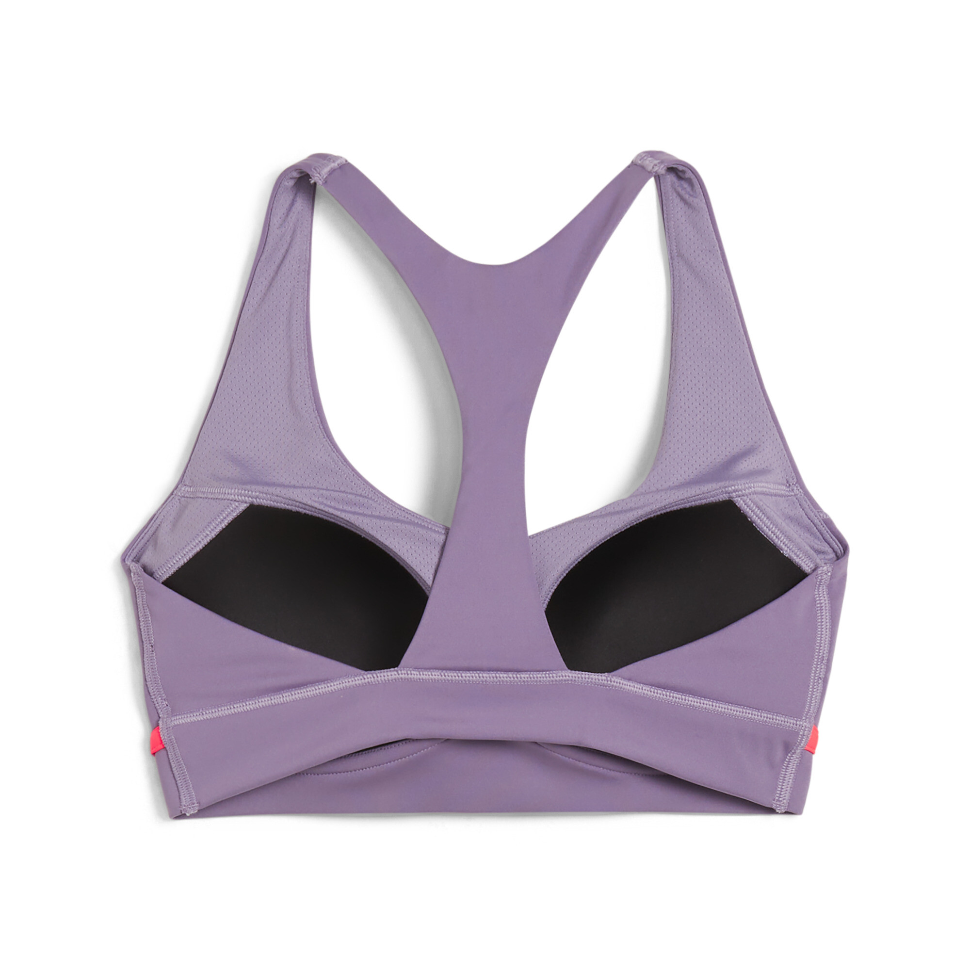 Women's PUMA 4KEEPS CLOUDSPUN Training Bra In Purple, Size Medium, Polyester