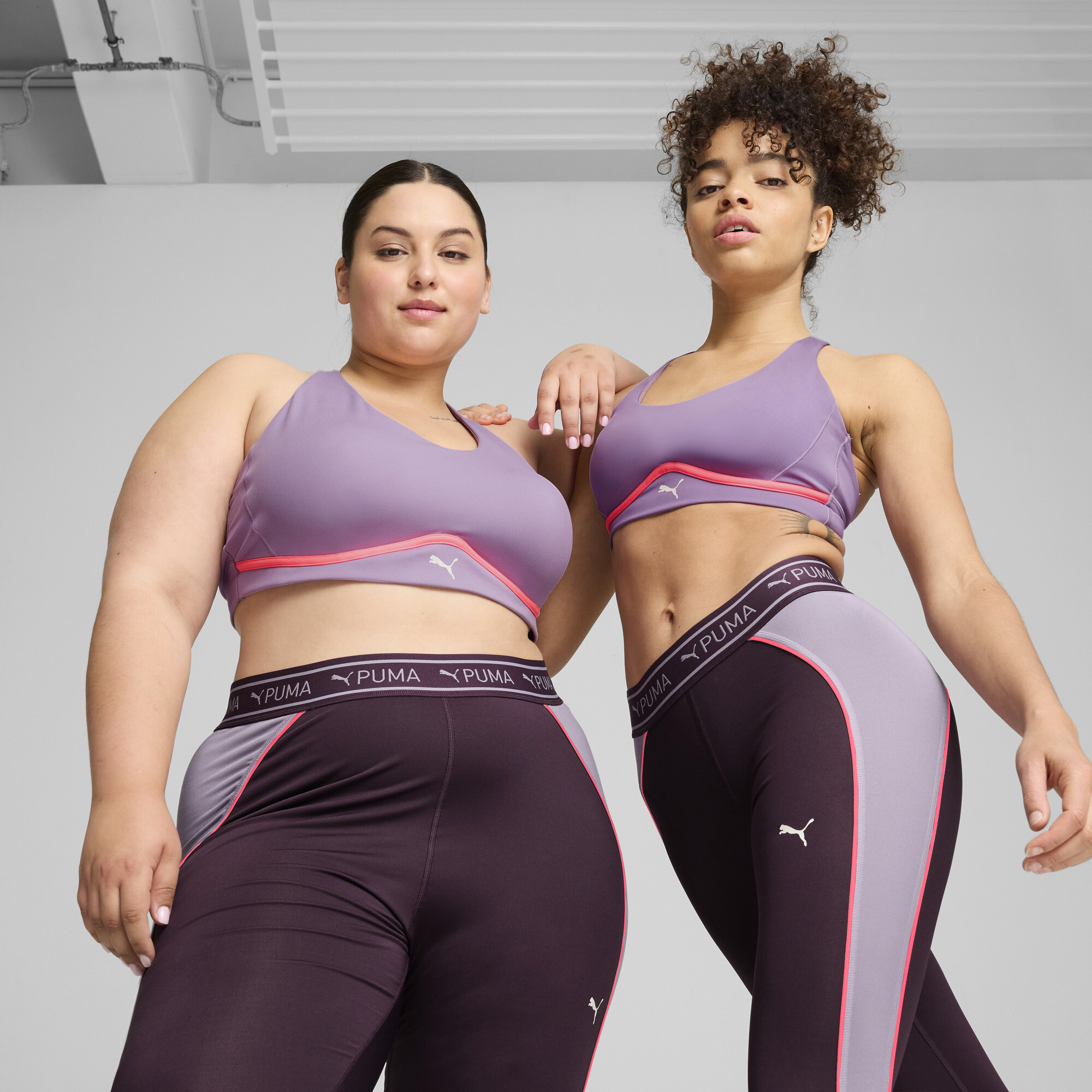 Puma 4KEEPS CLOUDSPUN Trainings-BH Für Damen | Pale Plum | Größe: XS