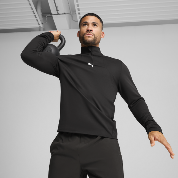 Buzo con cierre CLOUDSPUN para hombre, PUMA Black, large-ARG