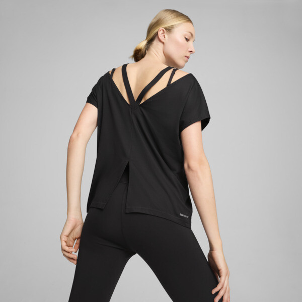 Remera STUDIO Fashion para mujer, PUMA Black, large-ARG