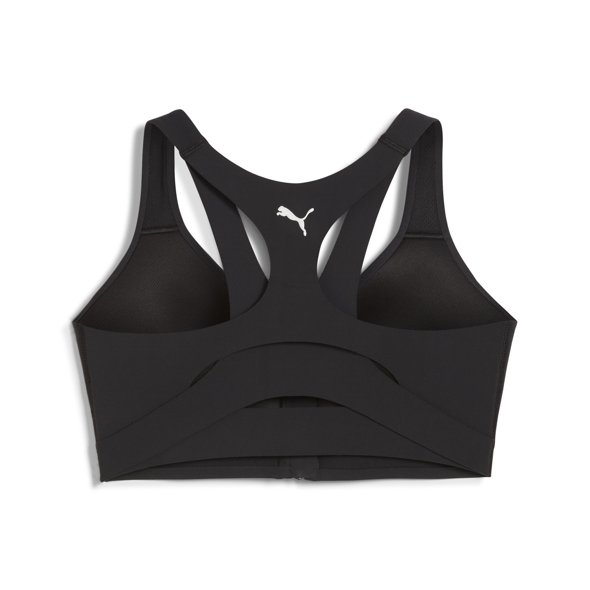 Women's PUMA PWR SHAPELUXE Training Bra In Black, Size XL, Polyester