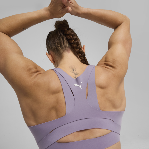 Sport Bra Mujer PWR SHAPELUXE, Pale Plum, large-MEX