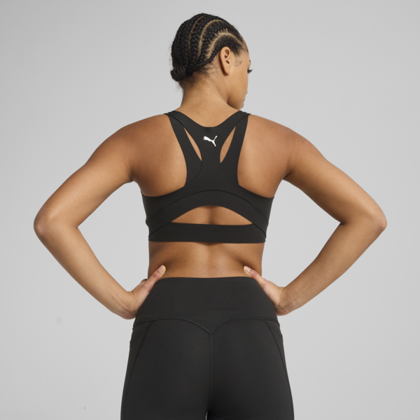 Sport Bra Mujer PWR SHAPELUXE, PUMA Black-PUMA White, large-MEX