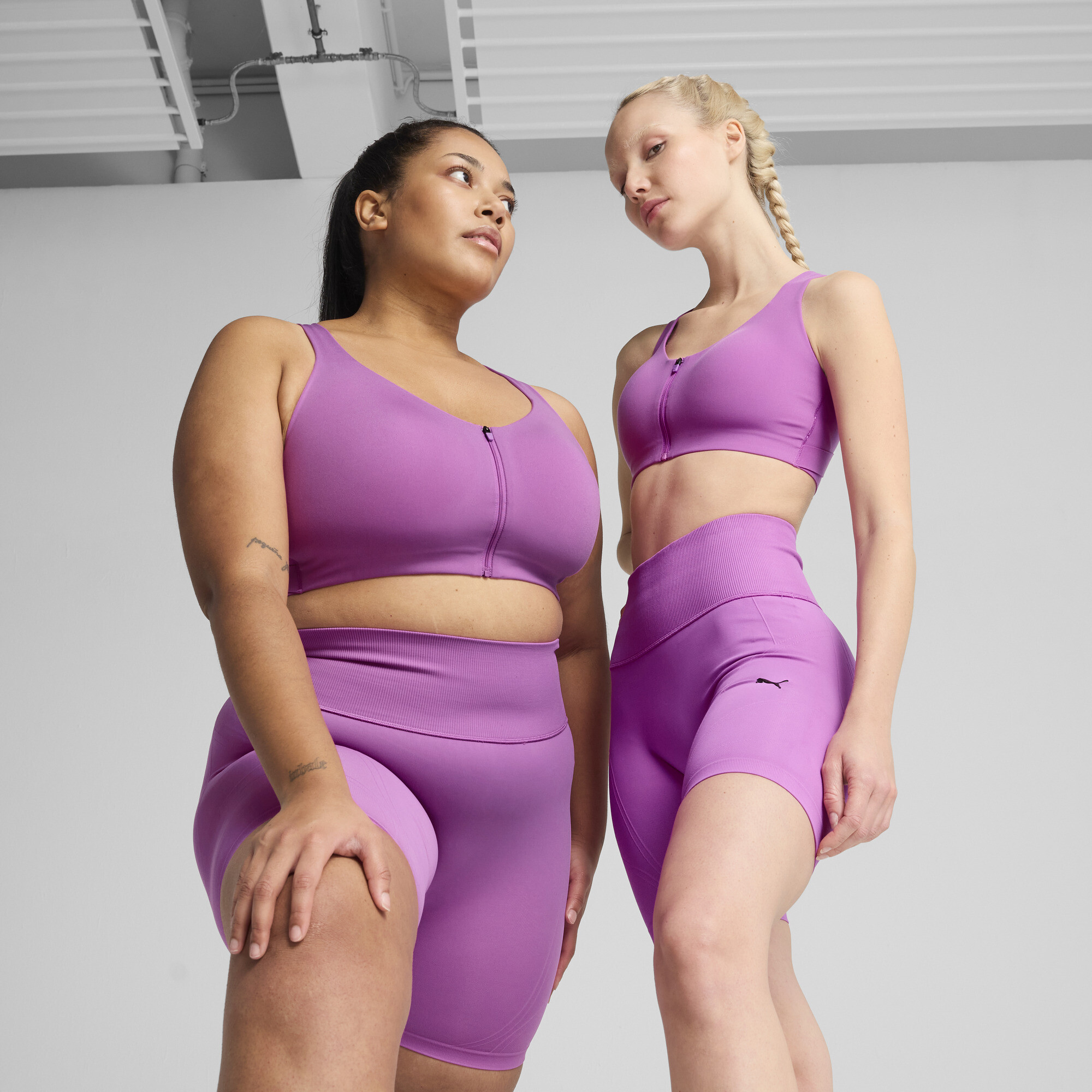 Puma PWR SHAPELUXE Trainings-BH Für Damen | Wild Berry | Größe: S