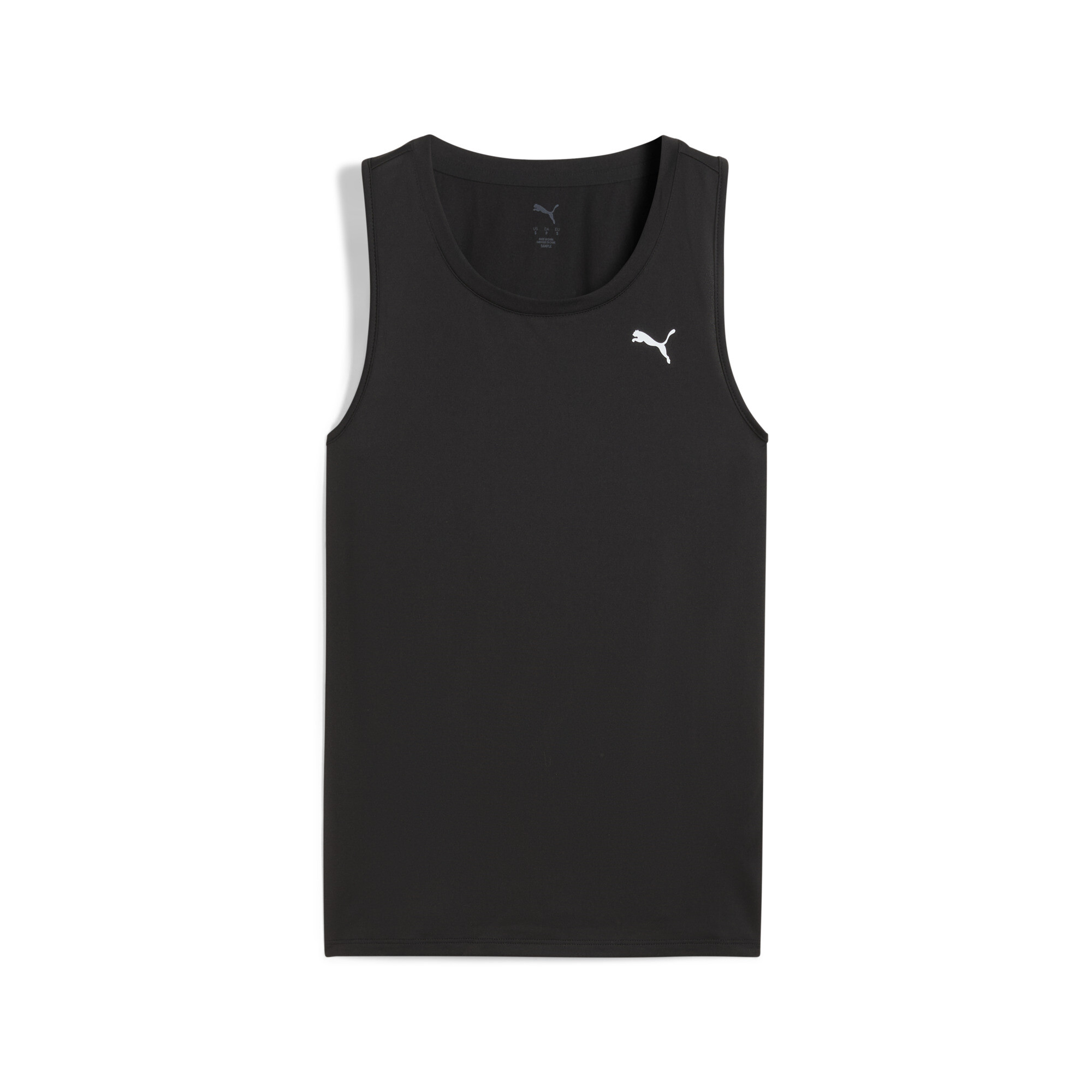 Women's Puma TAD ESSENTIALS Sleeveless Tank, Black, Size XXS, Clothing