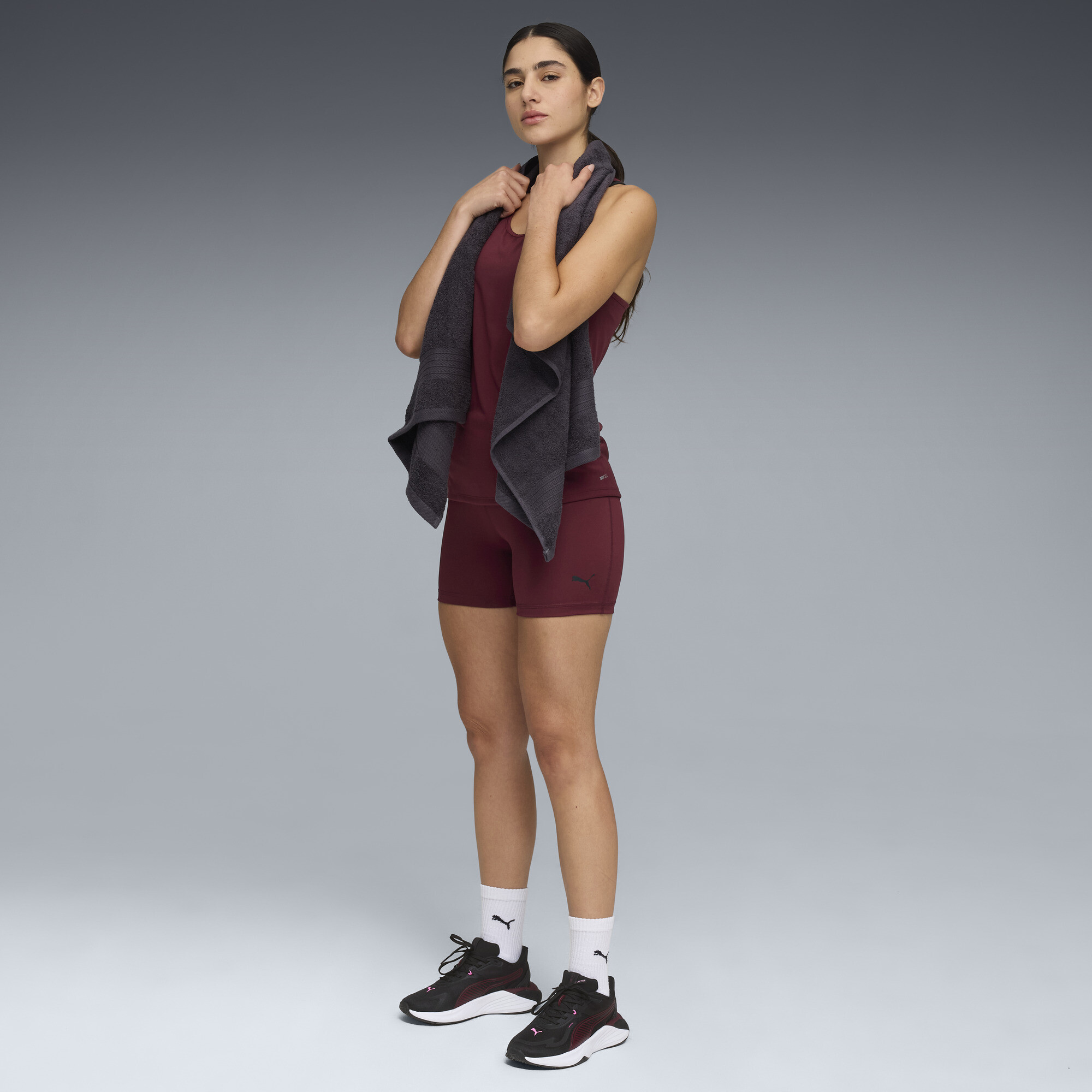 PUMA TAD ESSENTIALS tanktop met racerback voor Dames, Maat XS thumbnail 4