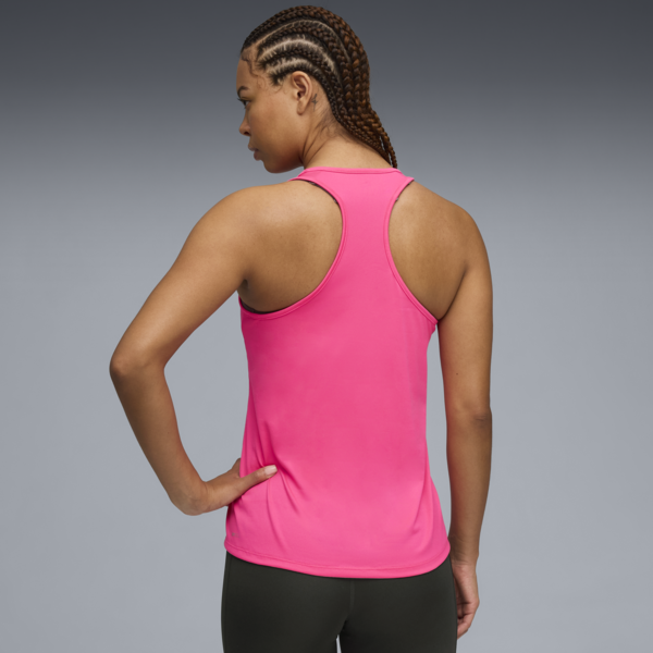 Playera sin mangas Train All Day Essentials II para mujer, Glowing Pink, large-MEX