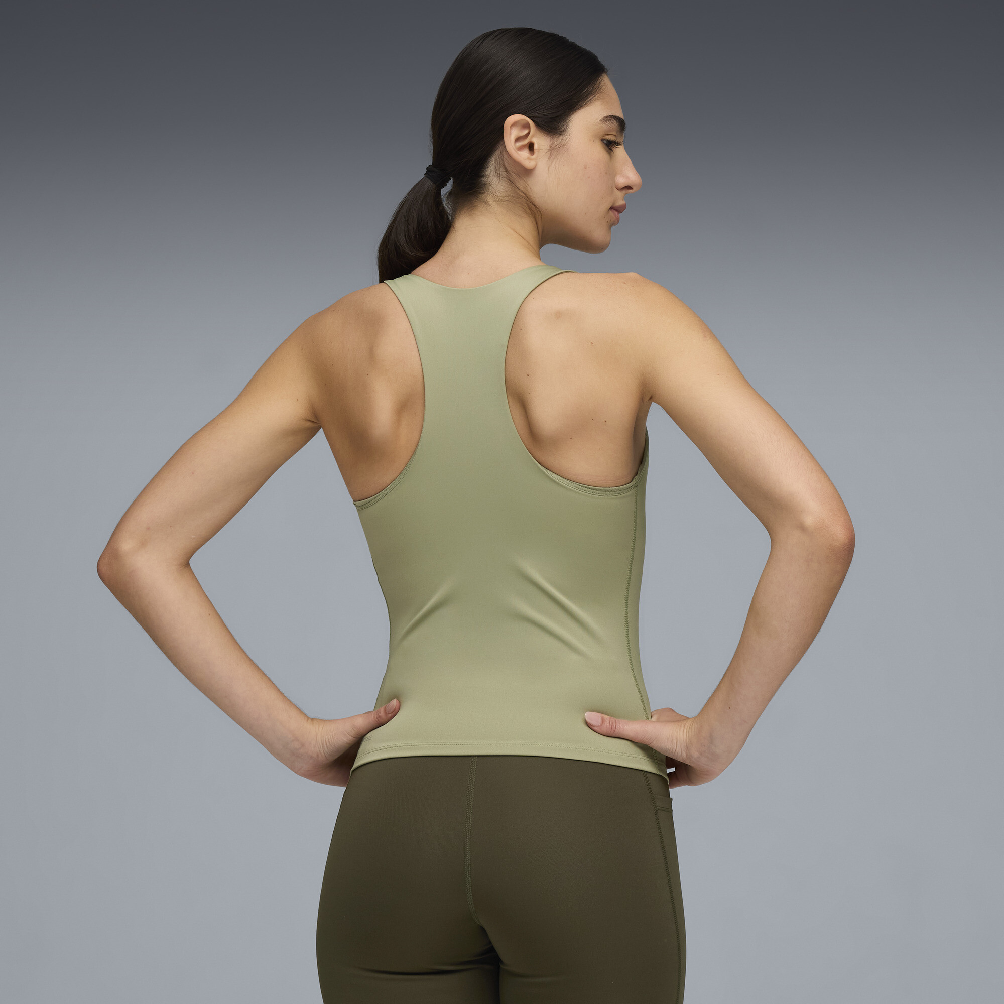 PUMA TAD ESSENTIALS 2-in-1 tanktop voor Dames, Maat XL thumbnail 5