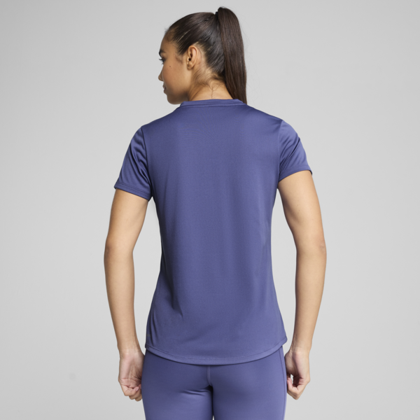 TAD ESSENTIALS V-Neck Tee Women, Blue Crystal, large-ZAF