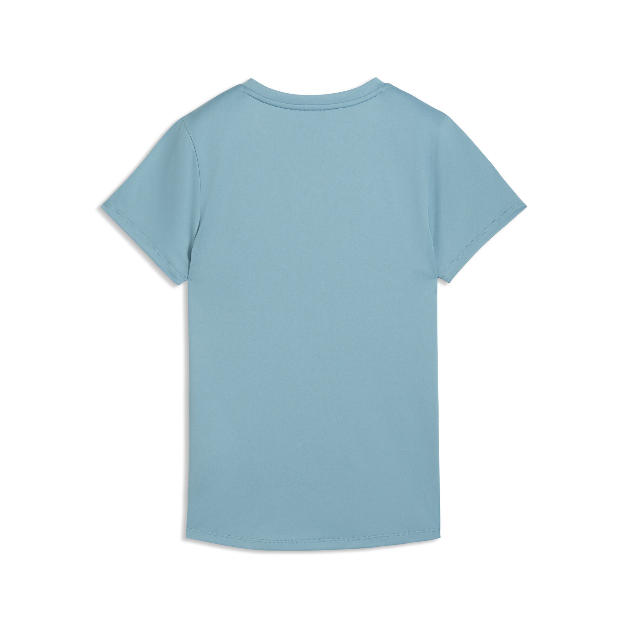 PUMA TAD ESSENTIALS T-shirt met V-hals voor Dames, Blauw, Maat XXL thumbnail 2