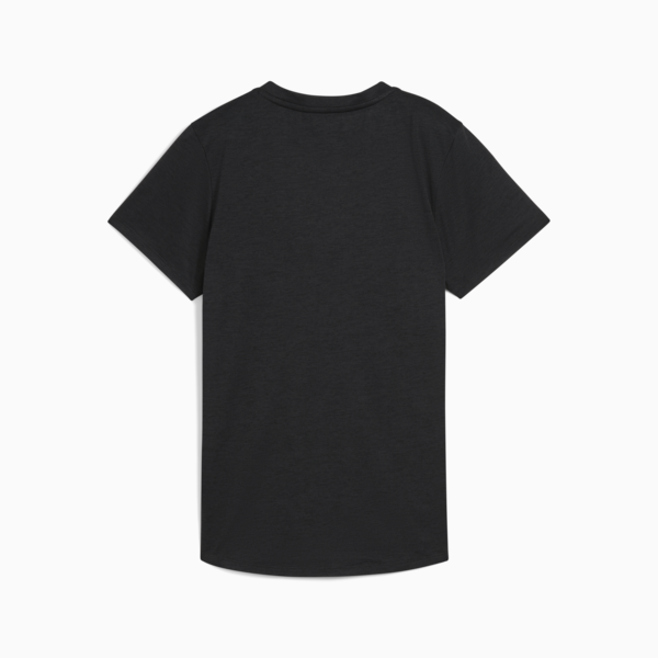 TAD ESSENTIALS Heather Tee Women, PUMA Black Heather, large-ZAF